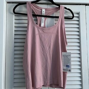 Lululemon Athletica Pink Crop Tank Top